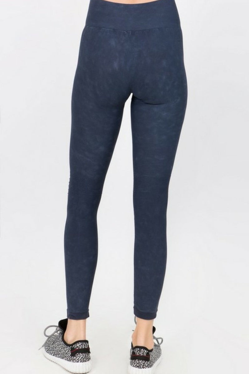 Aqua Mineral Washed Moto Leggings – Jami Ray Vintage