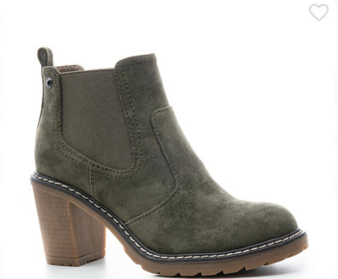 Rocky Booties: Olive