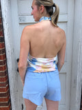 Fine & Fancy Top: Blue Floral