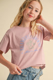 Cali Girl Tee: Mauve