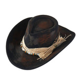 Vintage Coastal Cowgirl Hat: Black