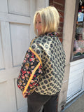 RESTOCKED* Golden Hour Blooms Jacket: Marigold