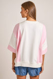 Love Is Kind Top: Light Pink Mix