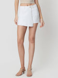 Solid Springs Skort: Optic White
