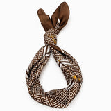 Goddess Life Scarf: Brown Multi