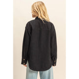 Keep It Classic Cord Jacket: Black