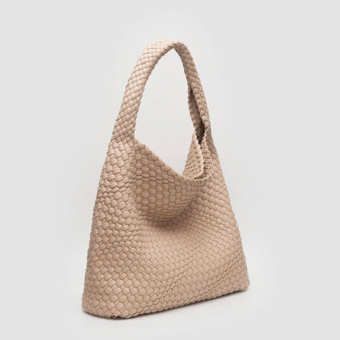Woven Wonder Bag: Beige