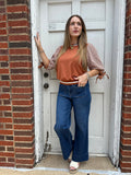 Autumn Glow Top: Camel