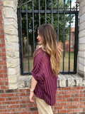 After Hours Top: Plum
