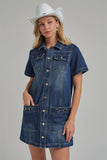Equestrian Era Dress: Dark Wash