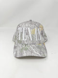 TEXAS Cap: Washed Camo
