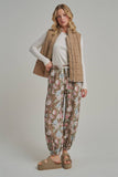 Fireside Quilted Vest: Caramel