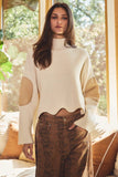 Aspen Air Sweater: Ivory