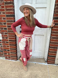 Go with the Flow Pants: Chili Pepper