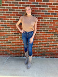 Jillian Skinny Denim: Dark Wash