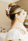 Coconut White Classic Hair Clip: Large