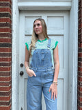 The New Classic Overalls: Washed Denim