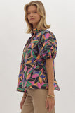 She Inspires Floral Top: Multi