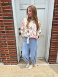 Cloud Nine Bubble Pants: Washed Blue
