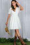 Cottage Cutie Dress: Off White