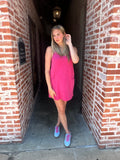 CloudSoft Pima Sport Dress: Plum Pink