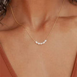 Pearl Perfection Necklace: Gold