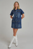 Equestrian Era Dress: Dark Wash
