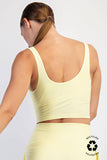 Say Yes To Yoga Top: Lemon Cream