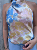 Fine & Fancy Top: Blue Floral