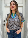 Untamed Grace Top: Grey