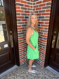 CloudSoft Pima Sport Dress: Green Pop