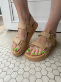 Gigi Sandals: Raffia