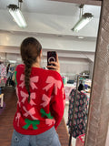 Holiday Fun Sweater: Red