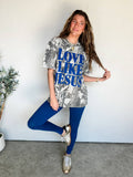 *RESTOCK* Like Jesus Tee: Grey Camo
