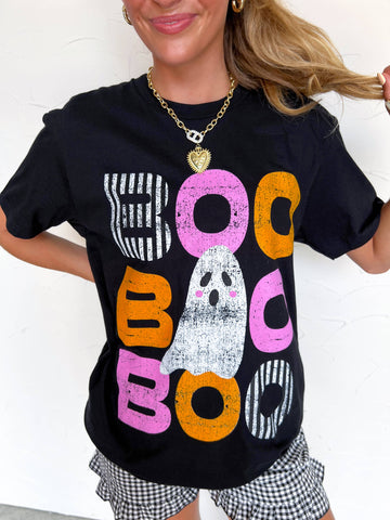 Boo Babe Tee: Black