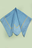 Polka Dot Bandana Scarf: Blue