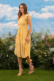 In the Sunshine Dress: Dusty Yellow