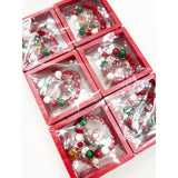 Christmas Theme Bracelet with Matching Ring: MIX COLOR