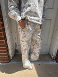 Marble Mood Pants: Grey Multi