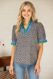 Untamed Grace Top: Grey