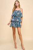 Tulle & Twirls Dress: Blue Mix