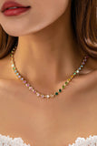 Happy Place Necklace: Gold