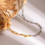 Excellent Taste Necklace: Silver/Gold