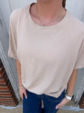Timeless Tee: Sand