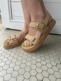 Gigi Sandals: Raffia