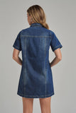 Equestrian Era Dress: Dark Wash