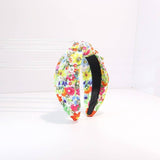 Pearl and Rhinestone Headband: Floral