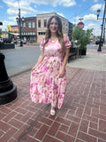 Girly Garden Dress: Pink