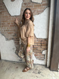 Collected Stories Patchwork Joggers: Multi
