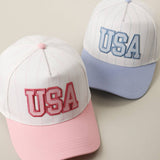 USA Trucker Hat: Light Blue